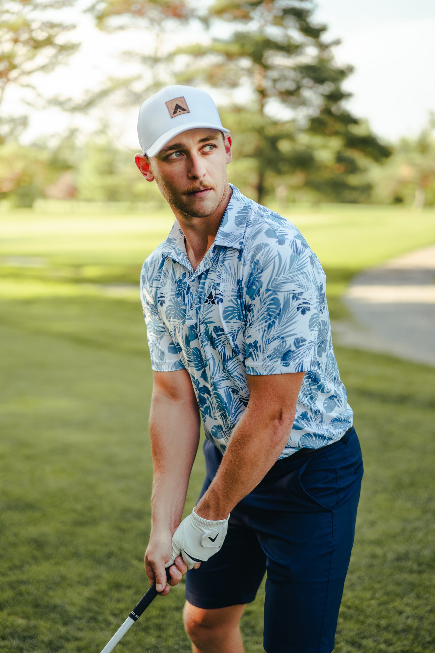 ISLAND BLOOM POLO